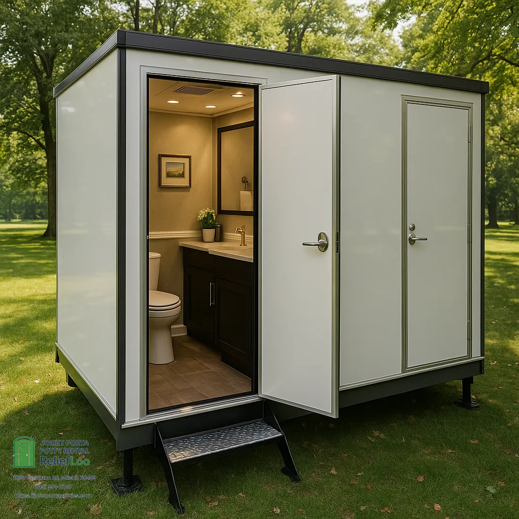 luxury porta potty rental near joliet